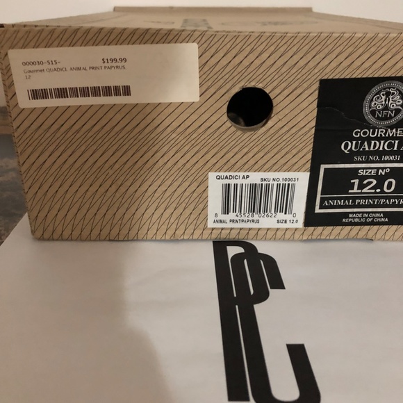 Gourmet Quadici Animal Print Sneakers - Picture 15 of 15